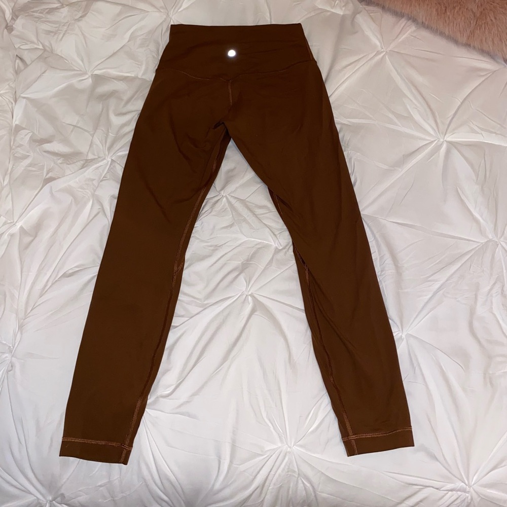 Lululemon brown align leggings size 6